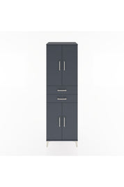 Hyperion Dolap 4 Raflı 2 Çekmeceli 4 Kapaklı 60x44x195 - S59M076V5B