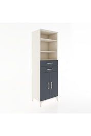 Hyperion Dolap 4 Raflı 2 Çekmeceli 2 Kapaklı 60x44x195 - S59M077V2B