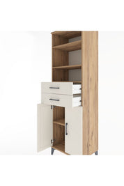Hyperion Dolap 4 Raflı 2 Çekmeceli 2 Kapaklı 60x44x195 - S59M077V7B