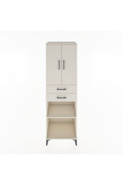 Hyperion Dolap 4 Raflı 2 Çekmeceli 2 Kapaklı 60x44x195 - S59M078V1B