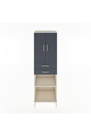 Hyperion Dolap 4 Raflı 2 Çekmeceli 2 Kapaklı 60x44x195 - S59M078V2B
