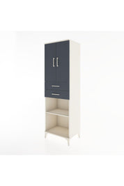 Hyperion Dolap 4 Raflı 2 Çekmeceli 2 Kapaklı 60x44x195 - S59M078V2B