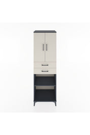 Hyperion Dolap 4 Raflı 2 Çekmeceli 2 Kapaklı 60x44x195 - S59M078V4B