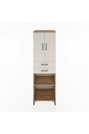 Hyperion Dolap 4 Raflı 2 Çekmeceli 2 Kapaklı 60x44x195 - S59M078V7B