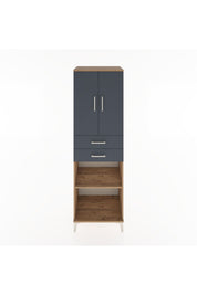 Hyperion Dolap 4 Raflı 2 Çekmeceli 2 Kapaklı 60x44x195 - S59M078V8B