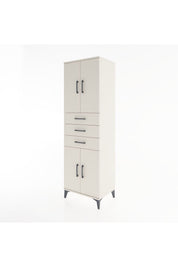 Hyperion Dolap 3 Raflı 3 Çekmeceli 4 Kapaklı 60x44x195 - S59M079V1B