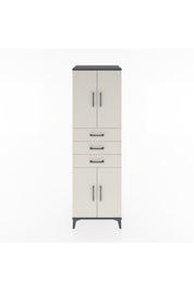 Hyperion Dolap 3 Raflı 3 Çekmeceli 4 Kapaklı 60x44x195 - S59M079V4B