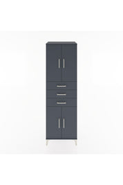 Hyperion Dolap 3 Raflı 3 Çekmeceli 4 Kapaklı 60x44x195 - S59M079V5B