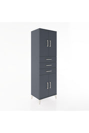 Hyperion Dolap 3 Raflı 3 Çekmeceli 4 Kapaklı 60x44x195 - S59M079V5B