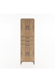 Hyperion Dolap 3 Raflı 3 Çekmeceli 4 Kapaklı 60x44x195 - S59M079V9B