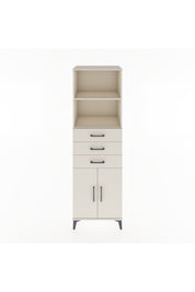 Hyperion Dolap 3 Raflı 3 Çekmeceli 2 Kapaklı 60x44x195 - S59M080V1B