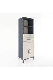 Hyperion Dolap 3 Raflı 3 Çekmeceli 2 Kapaklı 60x44x195 - S59M081V4B