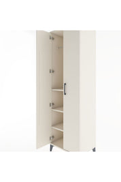 Hyperion Dolap 3 Raflı 2 Kapaklı Tek Askılı 60x44x195 - S59M082V1B