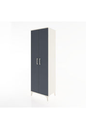 Hyperion Dolap 3 Raflı 2 Kapaklı Tek Askılı 60x44x195 - S59M082V2B