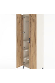 Hyperion Dolap 3 Raflı 2 Kapaklı Tek Askılı 60x44x195 - S59M082V3B