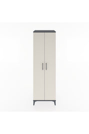 Hyperion Dolap 3 Raflı 2 Kapaklı Tek Askılı 60x44x195 - S59M082V4B