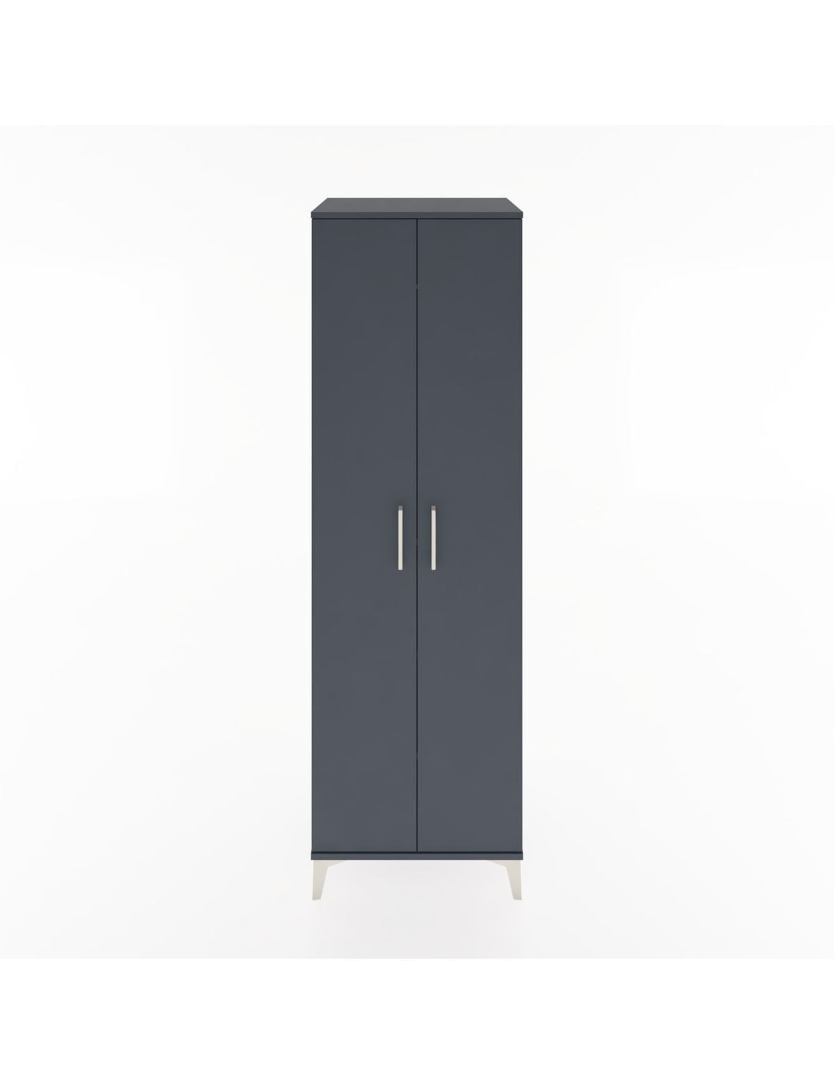 Hyperion Dolap 3 Raflı 2 Kapaklı Tek Askılı 60x44x195 - S59M082V5B