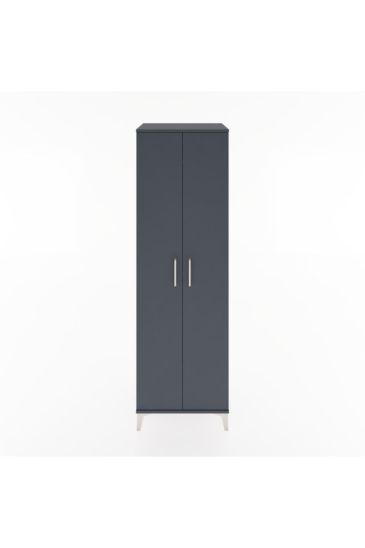 Hyperion Dolap 3 Raflı 2 Kapaklı Tek Askılı 60x44x195 - S59M082V5B