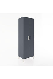 Hyperion Dolap 3 Raflı 2 Kapaklı Tek Askılı 60x44x195 - S59M082V5B