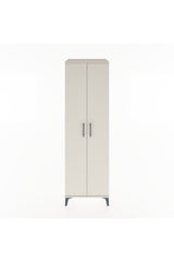 Hyperion Dolap 3 Raflı 2 Kapaklı Tek Askılı 60x44x195