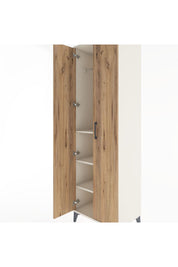 Hyperion Dolap 3 Raflı 2 Kapaklı Tek Askılı 60x44x195 - S59M083V3B