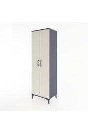 Hyperion Dolap 3 Raflı 2 Kapaklı Tek Askılı 60x44x195 - S59M083V4B