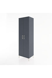 Hyperion Dolap 3 Raflı 2 Kapaklı Tek Askılı 60x44x195 - S59M083V5B