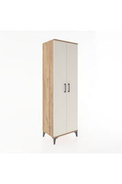 Hyperion Dolap 3 Raflı 2 Kapaklı Tek Askılı 60x44x195 - S59M083V7B