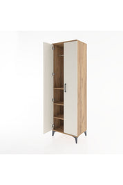 Hyperion Dolap 3 Raflı 2 Kapaklı Tek Askılı 60x44x195 - S59M083V7B
