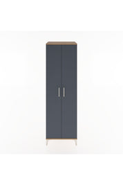 Hyperion Dolap 3 Raflı 2 Kapaklı Tek Askılı 60x44x195 - S59M083V8B