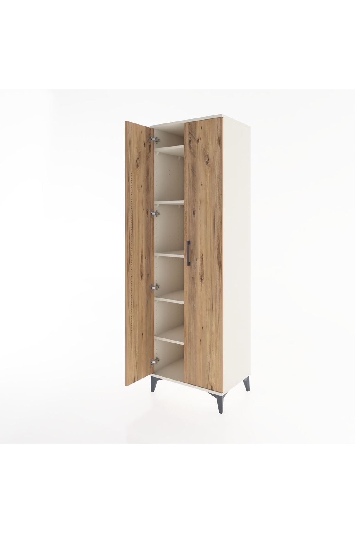 Hyperion Dolap 5 Raflı 2 Kapaklı 60x44x195 - S59M084V3B