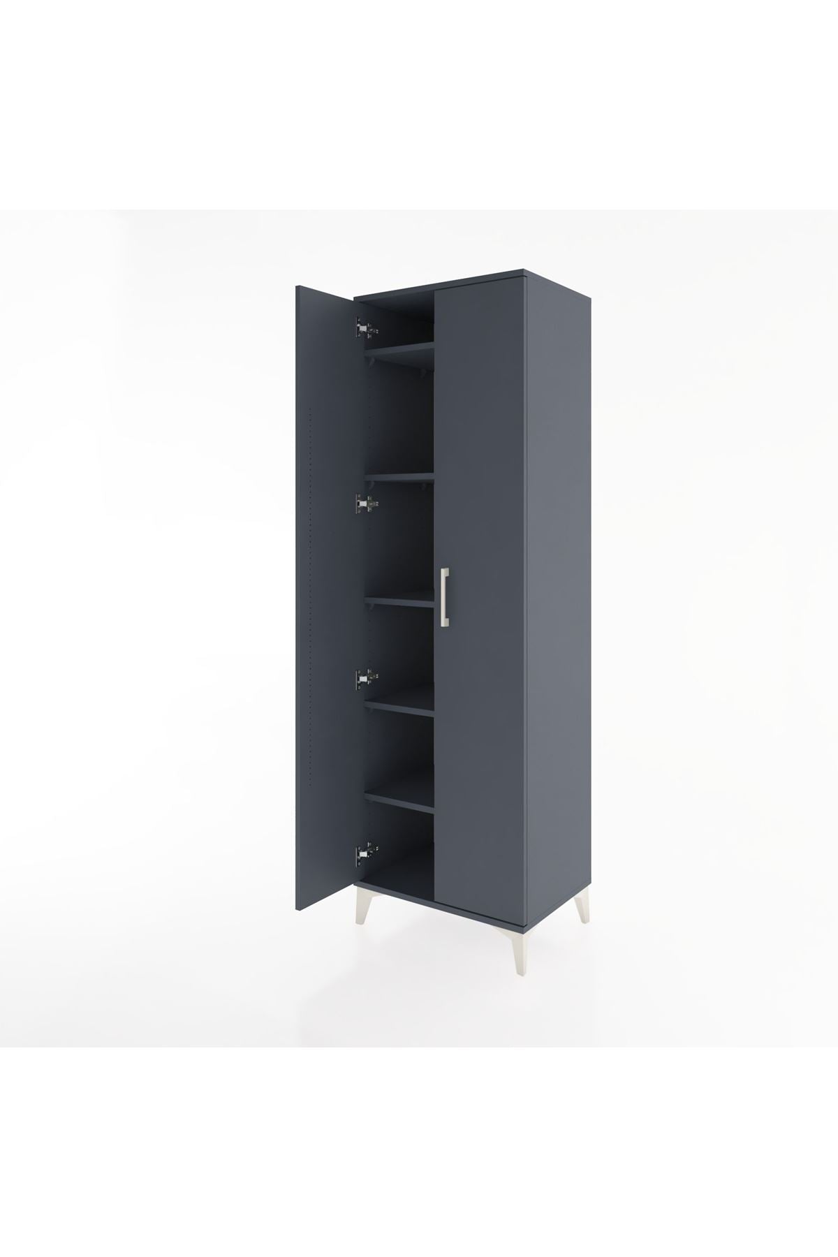Hyperion Dolap 5 Raflı 2 Kapaklı 60x44x195 - S59M084V5B