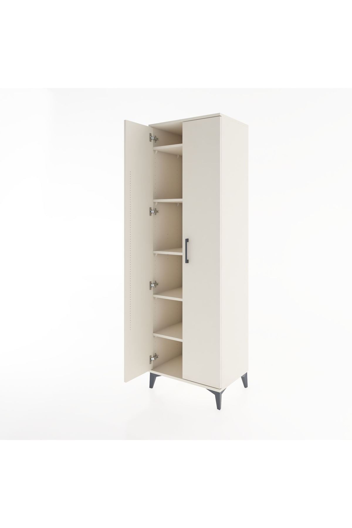 Hyperion Dolap 5 Raflı 2 Kapaklı 60x44x195 - S59M085V1B
