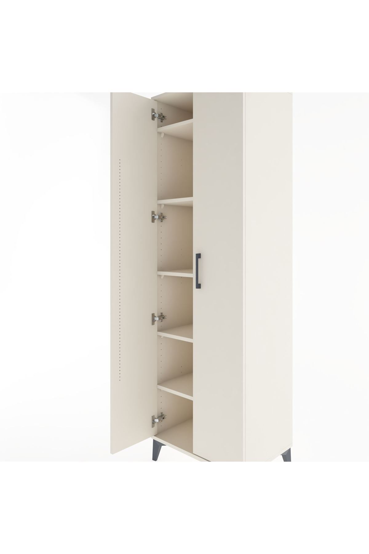 Hyperion Dolap 5 Raflı 2 Kapaklı 60x44x195 - S59M085V1B
