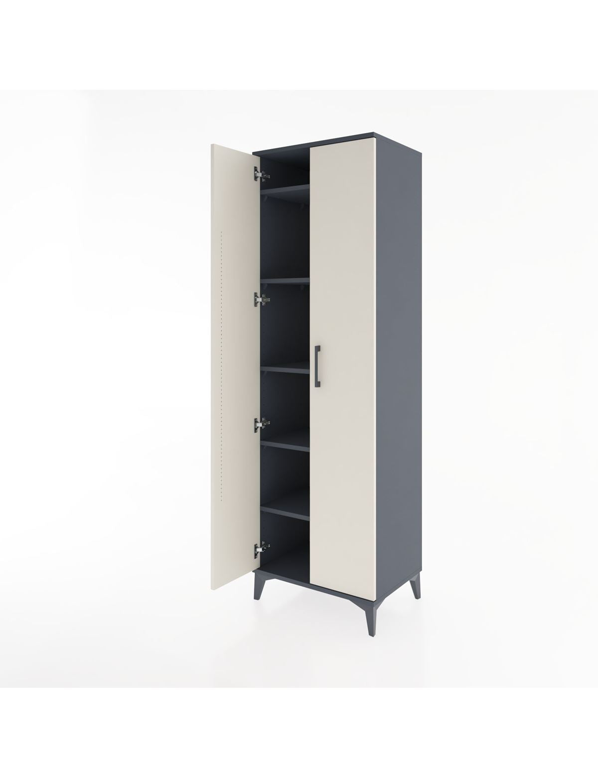 Hyperion Dolap 5 Raflı 2 Kapaklı 60x44x195 - S59M085V4B