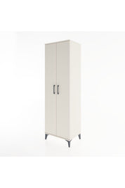 Hyperion Dolap 3 Raflı 2 Kapaklı Tek Askılı 60x44x195 - S59M086V1B