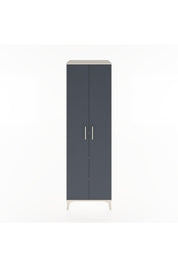 Hyperion Dolap 3 Raflı 2 Kapaklı Tek Askılı 60x44x195 - S59M086V2B