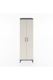 Hyperion Dolap 3 Raflı 2 Kapaklı Tek Askılı 60x44x195 - S59M086V4B