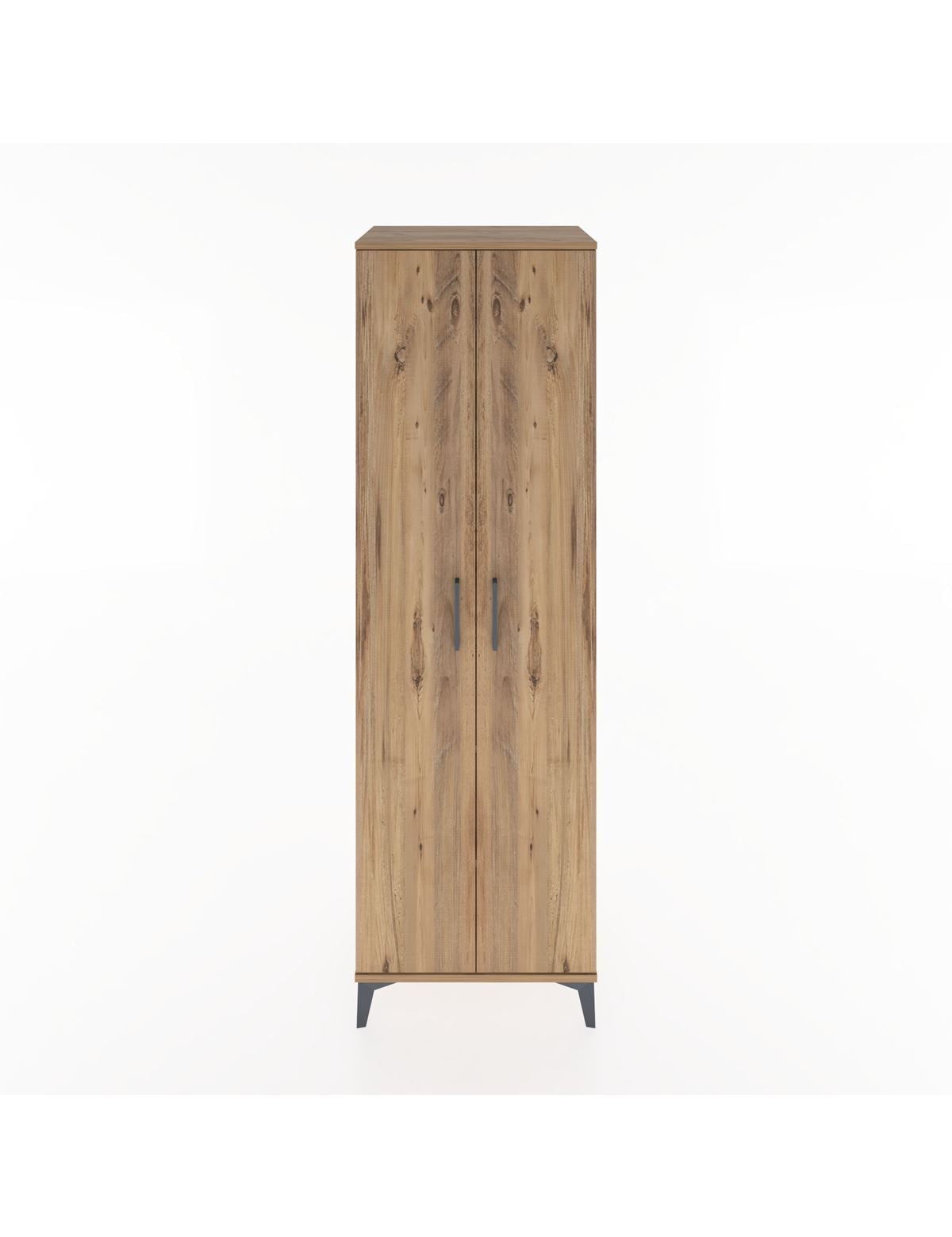 Hyperion Dolap 3 Raflı 2 Kapaklı Tek Askılı 60x44x195 - S59M086V9B