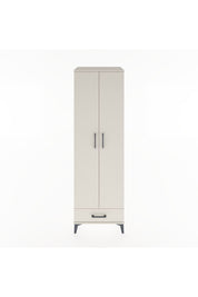 Hyperion Dolap 3 Raflı Tek Çekmeceli Tek Askılı 60x44x195 - S59M087V1B