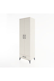 Hyperion Dolap 3 Raflı Tek Çekmeceli Tek Askılı 60x44x195 - S59M087V1B
