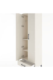 Hyperion Dolap 3 Raflı Tek Çekmeceli Tek Askılı 60x44x195 - S59M087V1B