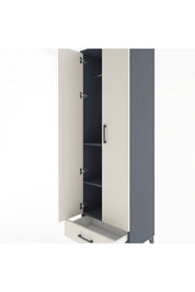 Hyperion Dolap 3 Raflı Tek Çekmeceli Tek Askılı 60x44x195 - S59M087V4B