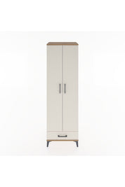 Hyperion Dolap 3 Raflı Tek Çekmeceli Tek Askılı 60x44x195 - S59M087V7B