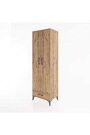Hyperion Dolap 3 Raflı Tek Çekmeceli Tek Askılı 60x44x195 - S59M087V9B