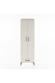 Hyperion Dolap 5 Raflı Tek Çekmeceli Tek Askılı 60x44x195 - S59M088V1B