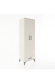 Hyperion Dolap 5 Raflı Tek Çekmeceli Tek Askılı 60x44x195 - S59M088V1B
