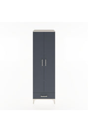 Hyperion Dolap 5 Raflı Tek Çekmeceli Tek Askılı 60x44x195 - S59M088V2B