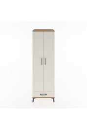 Hyperion Dolap 5 Raflı Tek Çekmeceli Tek Askılı 60x44x195 - S59M088V7B
