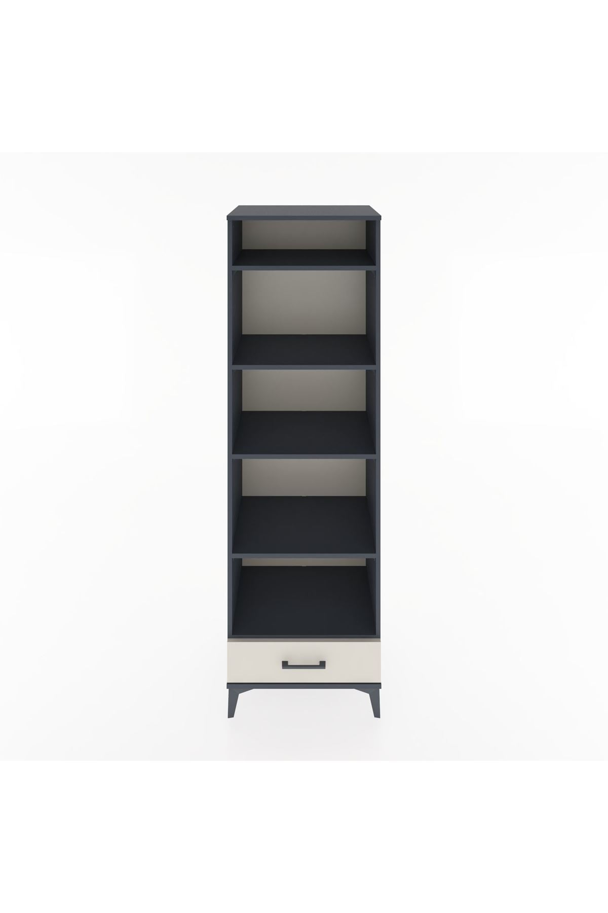 Hyperion Dolap 5 Raflı Tek Çekmeceli 60x44x195 - S59M089V4B
